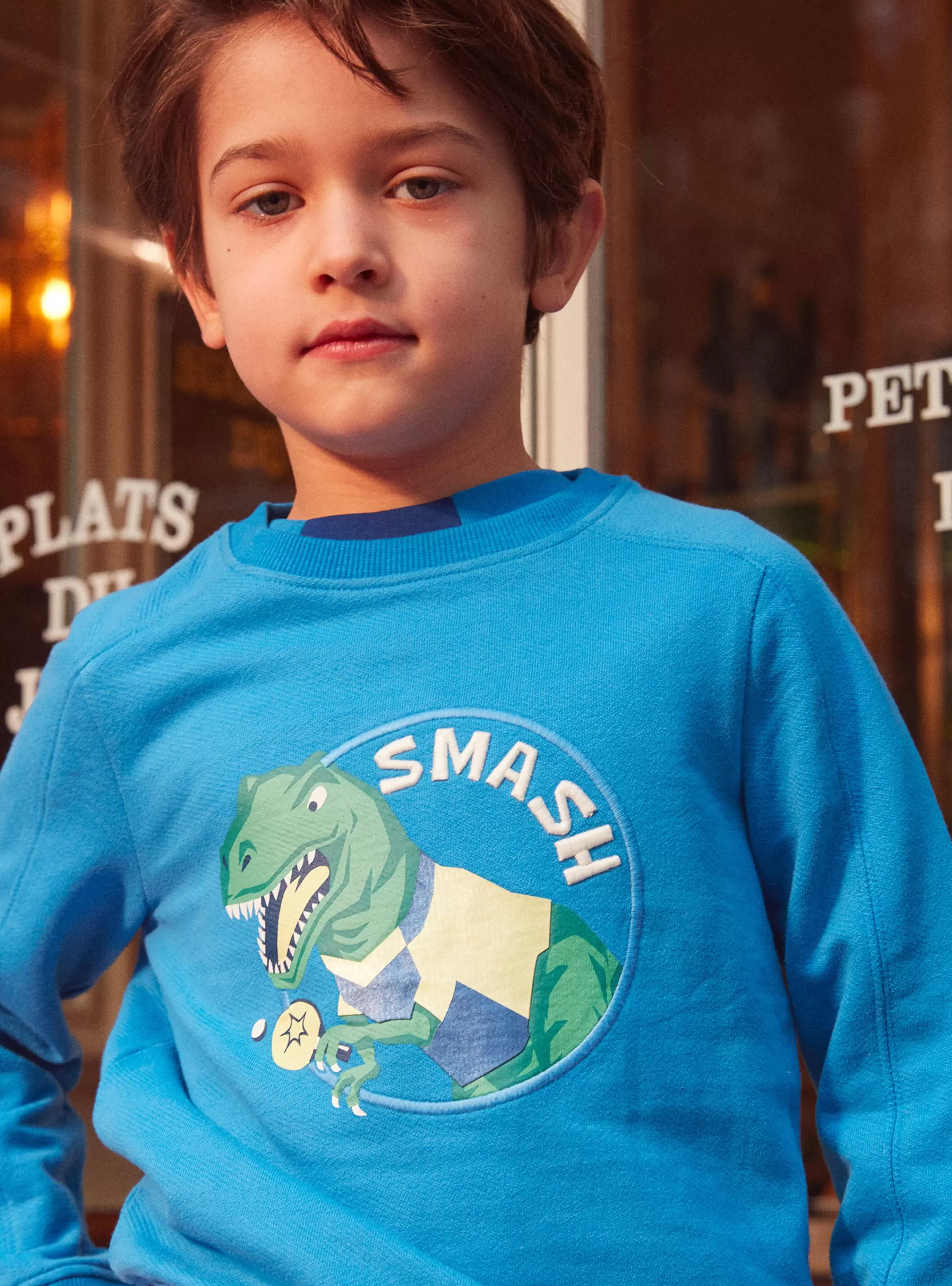 Discount Sergent Major Sweat Shirt Bleu