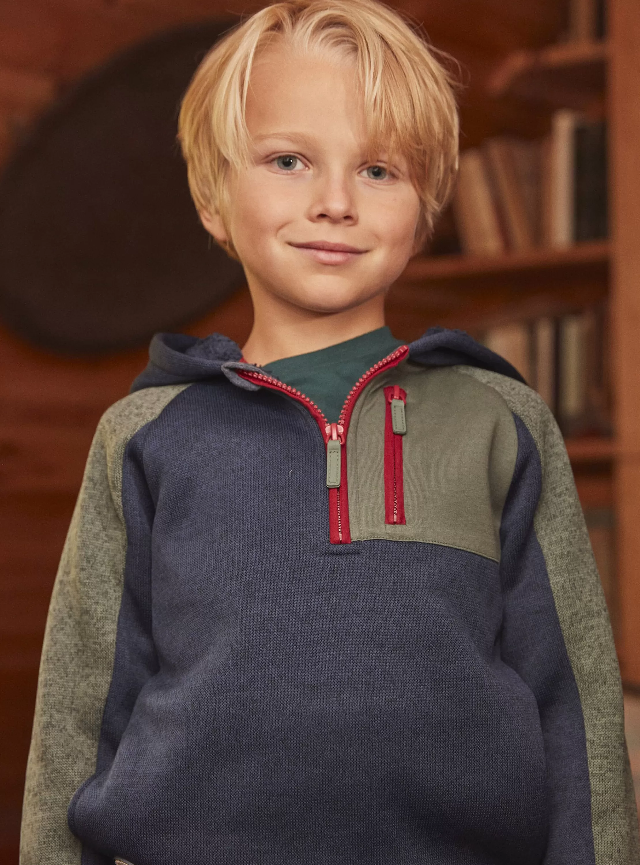 Online Sergent Major Sweat Shirt Bleu