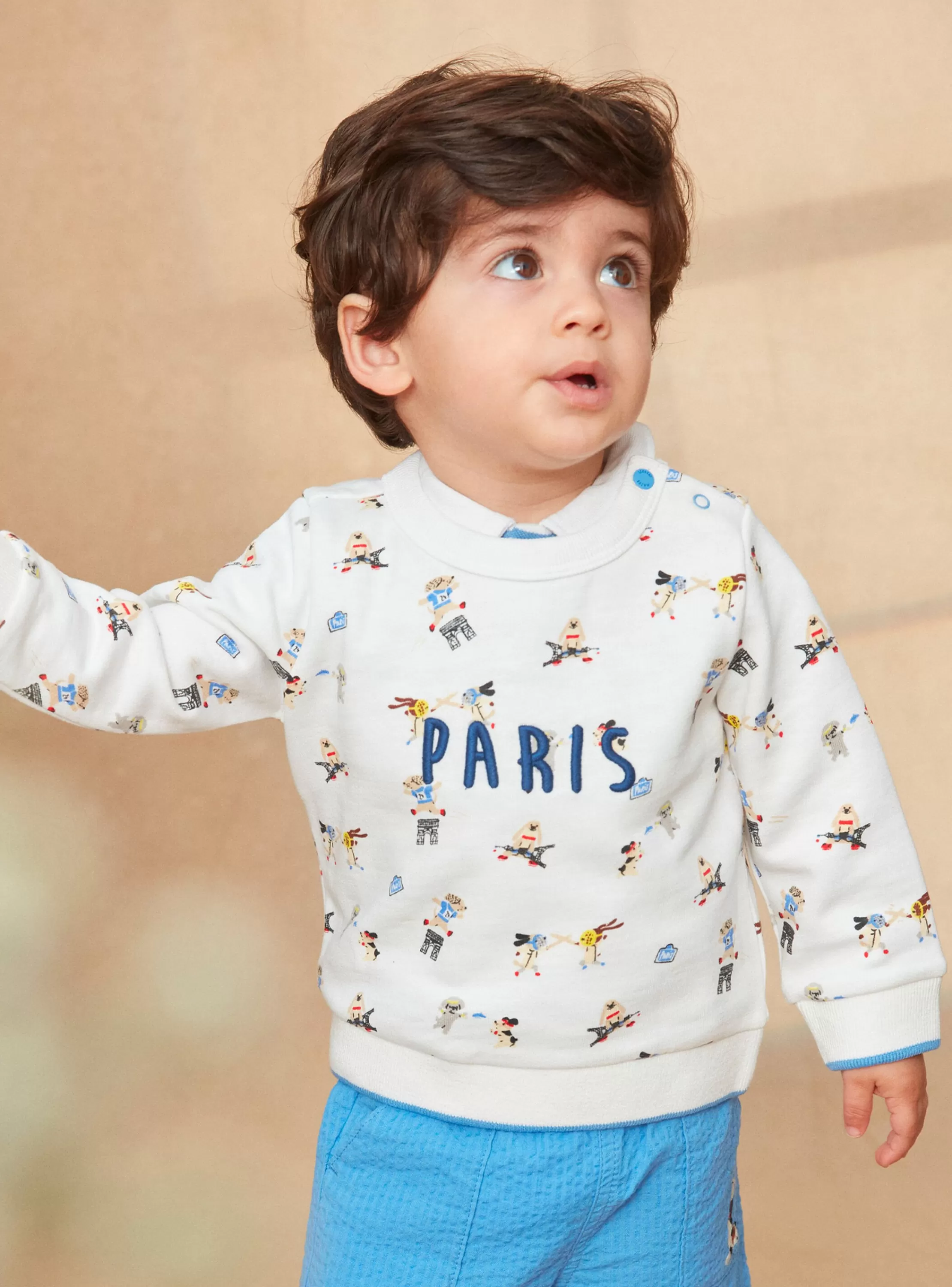 Best Sergent Major Sweat Shirt Ecru