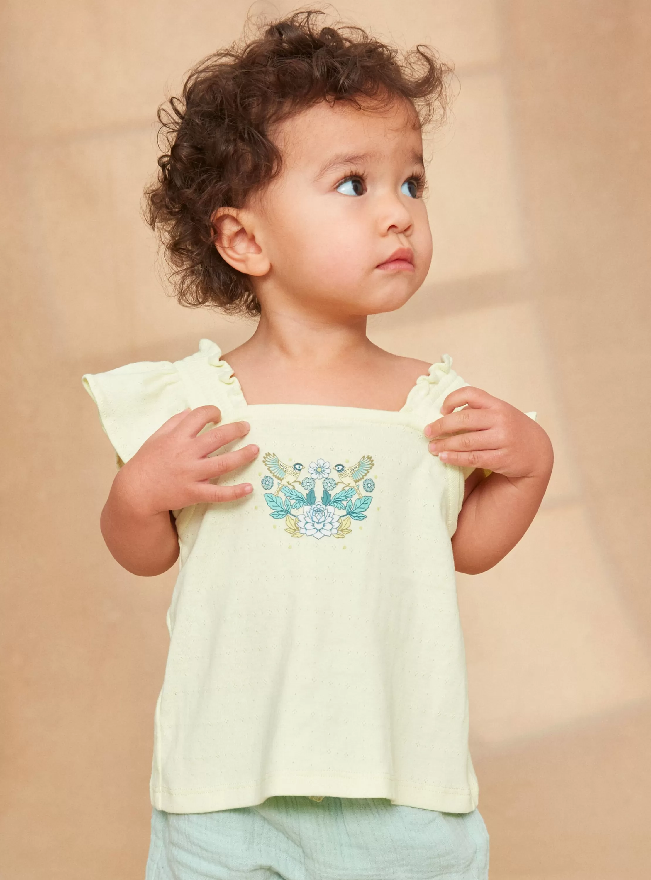 Best Sale Sergent Major Tee Shirt Jaune