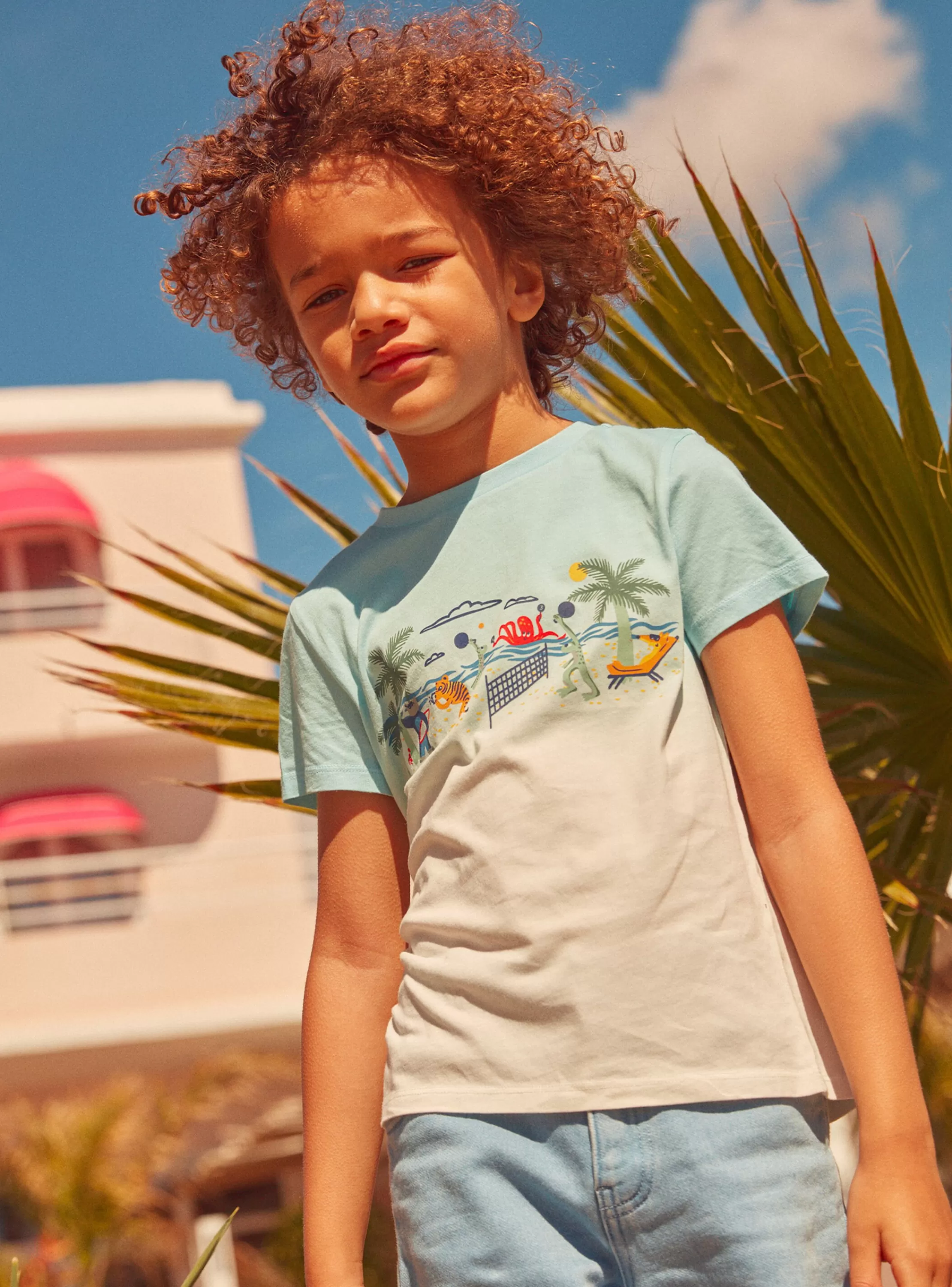 Outlet Sergent Major Tee Shirt Manches Courtes Blanc
