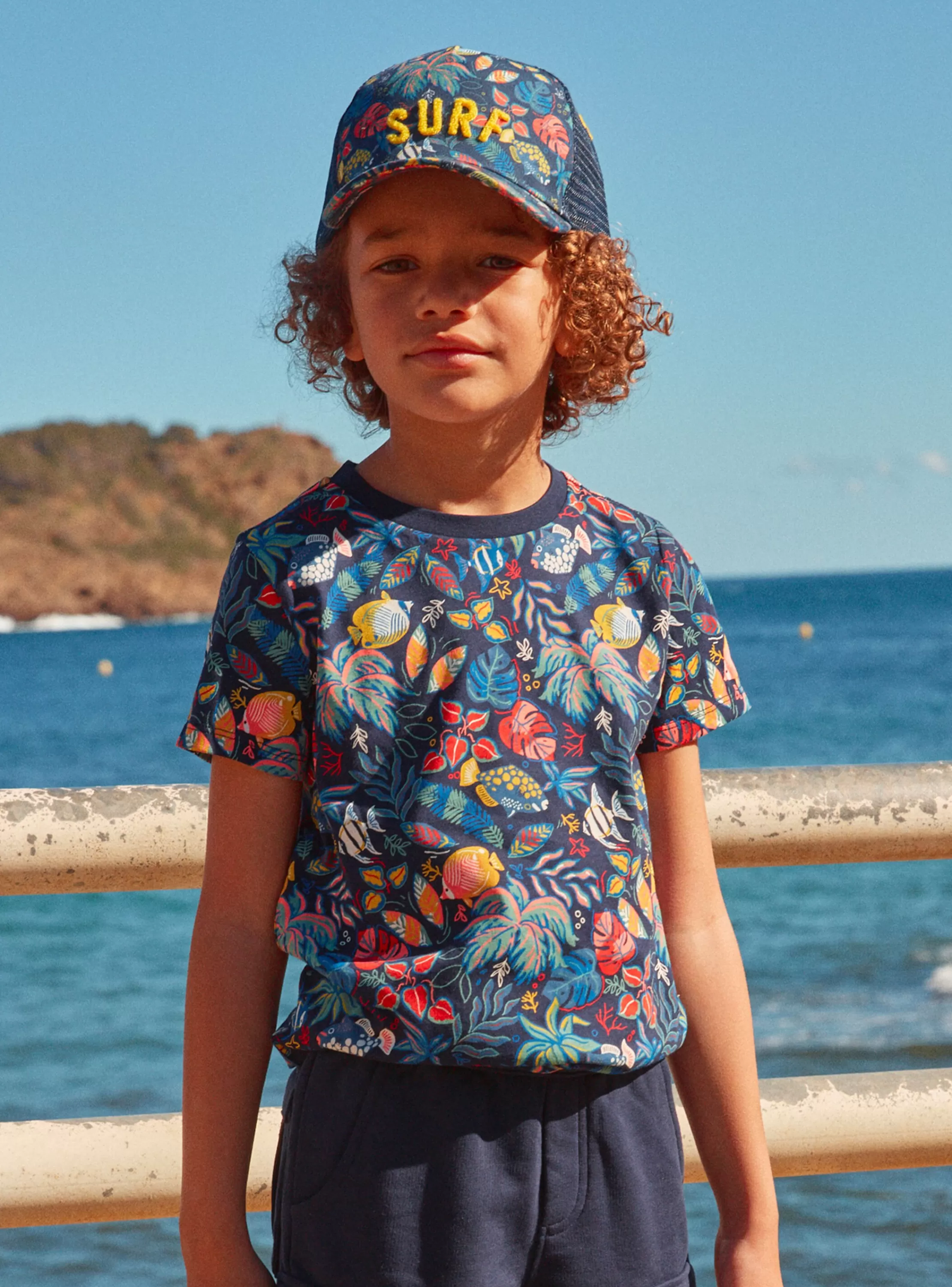 Clearance Sergent Major Tee Shirt Manches Courtes Bleu