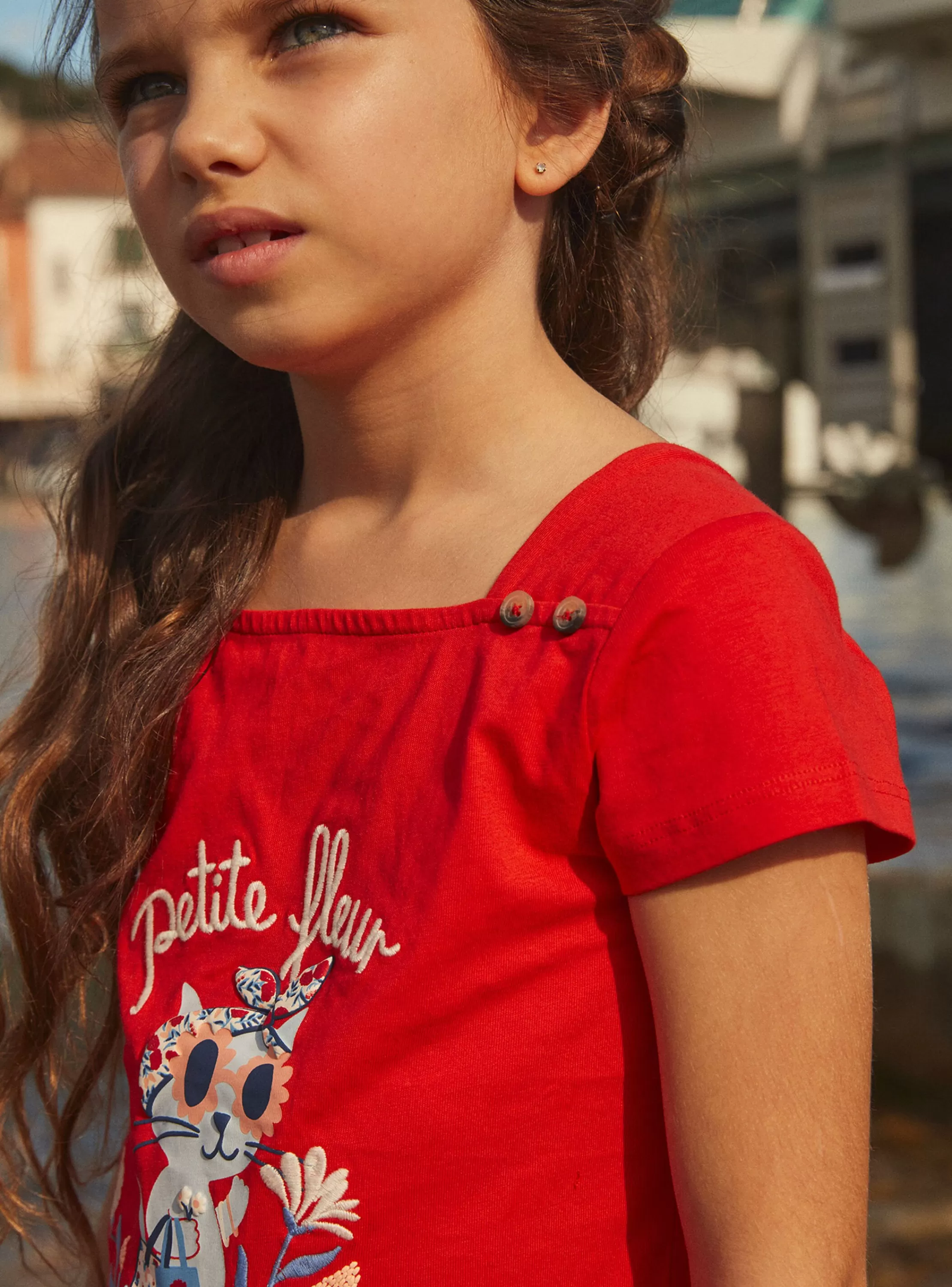 Outlet Sergent Major Tee Shirt Manches Courtes Rouge