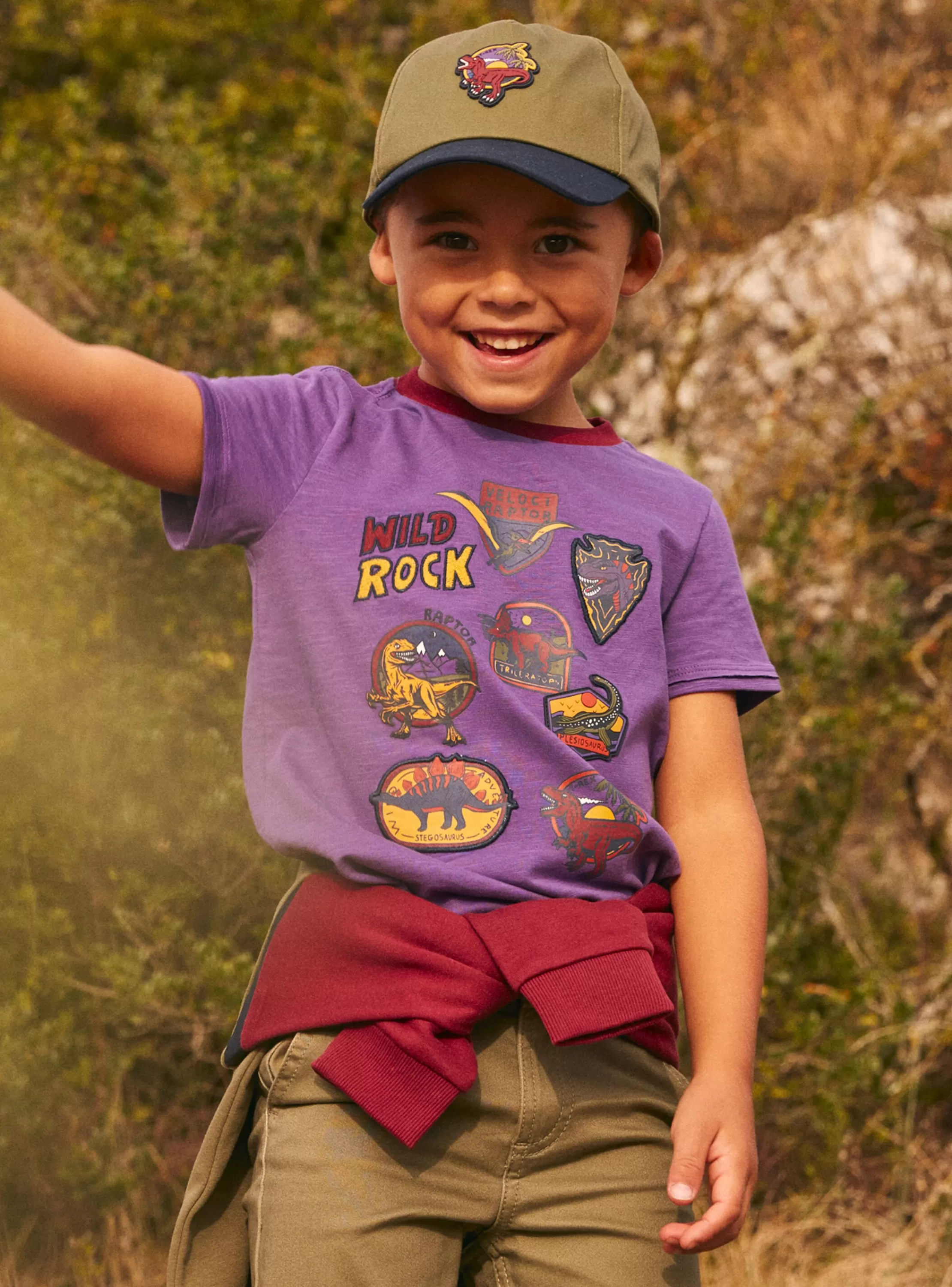 New Sergent Major Tee Shirt Manches Courtes Violet