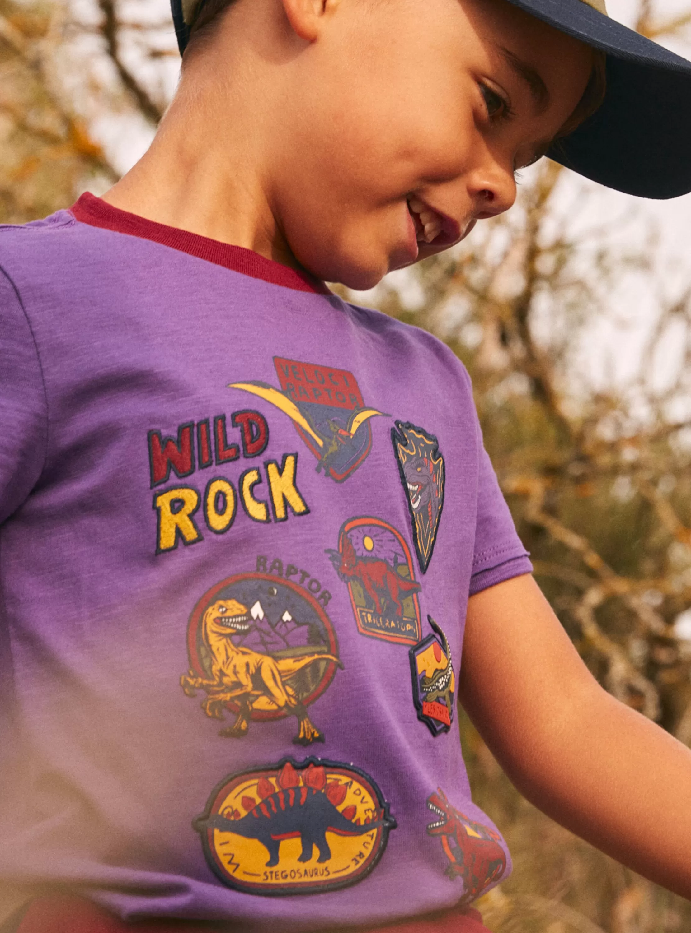 New Sergent Major Tee Shirt Manches Courtes Violet