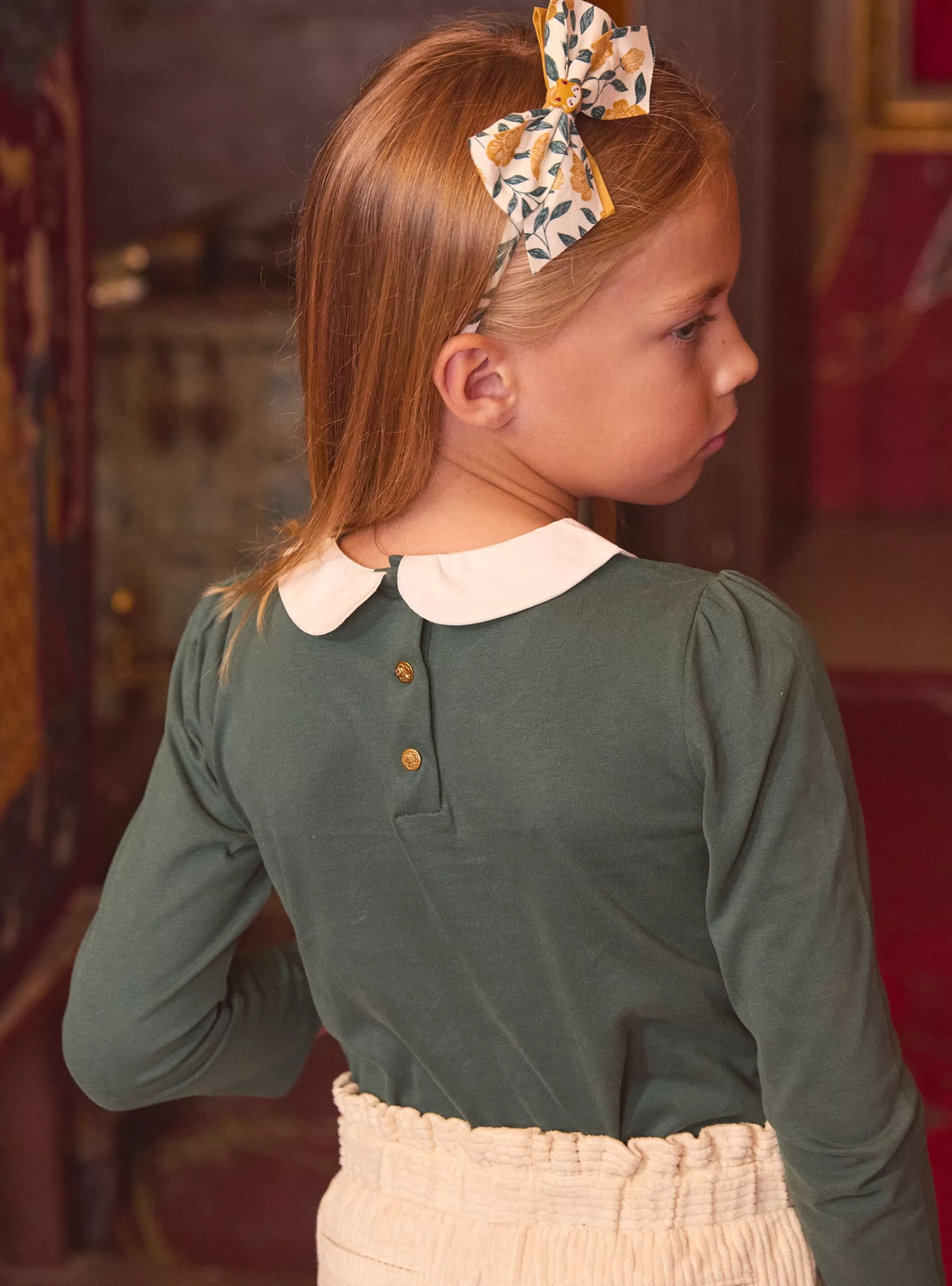 Shop Sergent Major Tee Shirt Manches Longues Vert