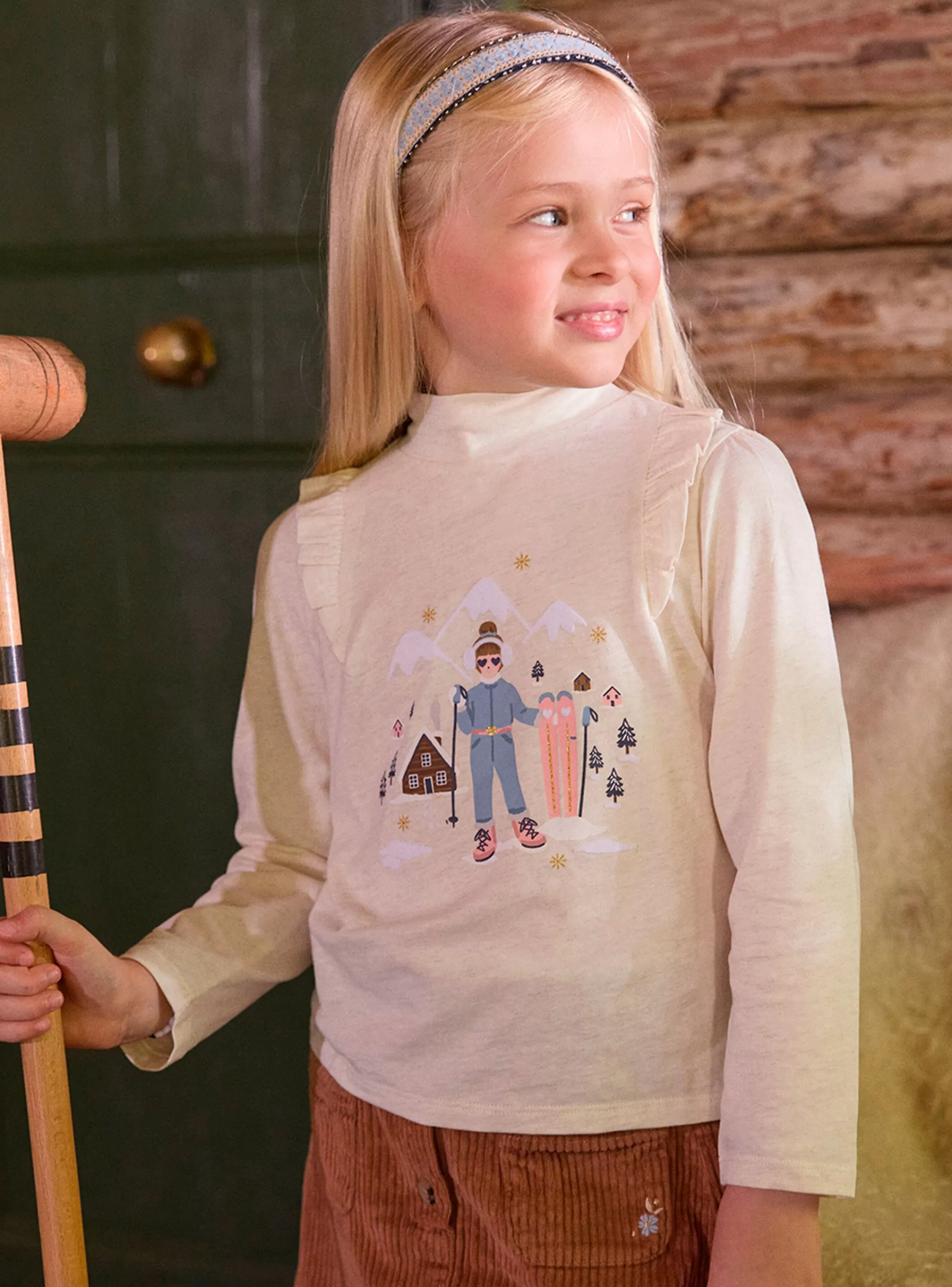Store Sergent Major T-shirt skieuse