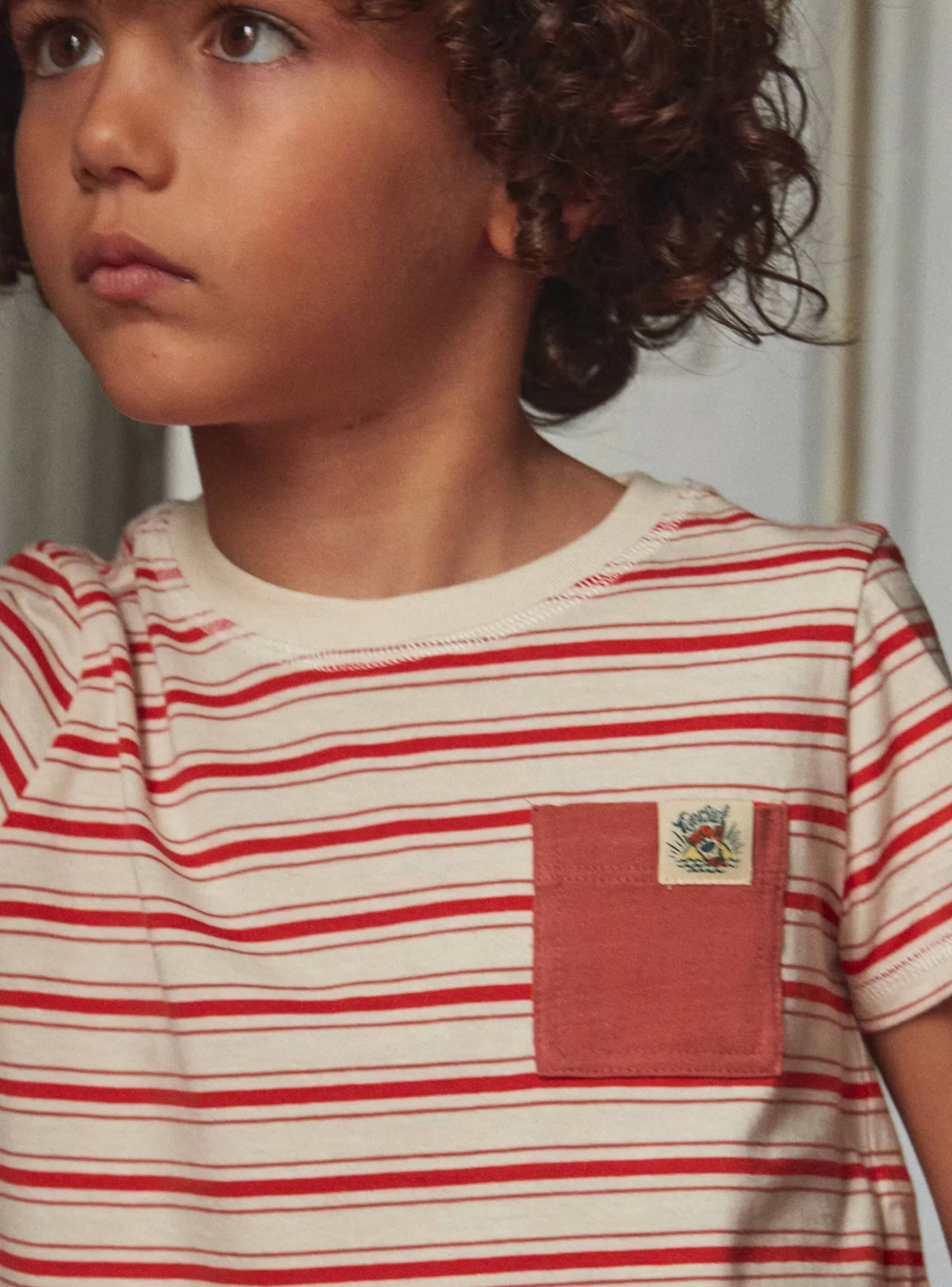 Flash Sale Sergent Major T-shirt terracotta à poche