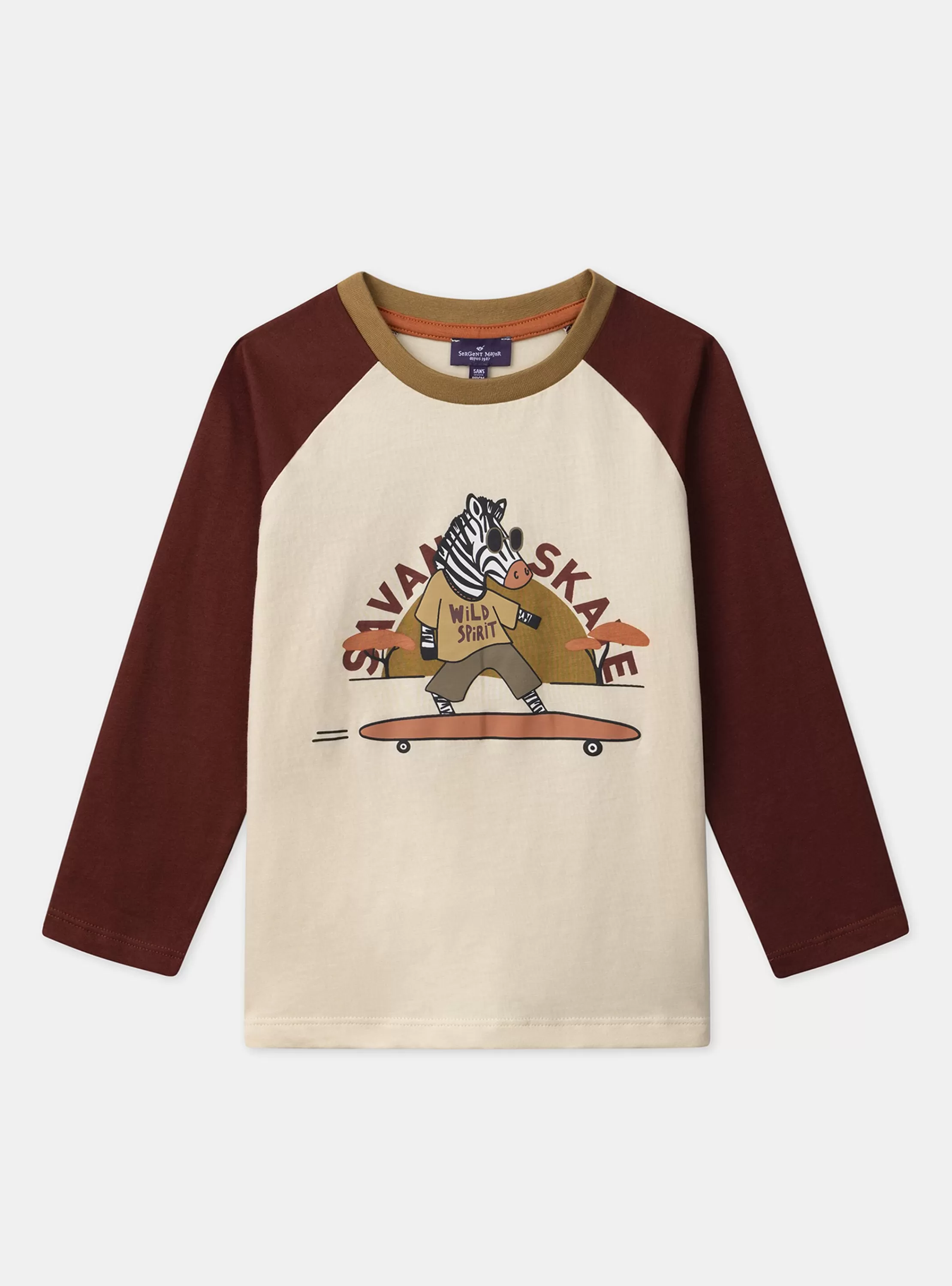 New Sergent Major T-shirt Zèbre