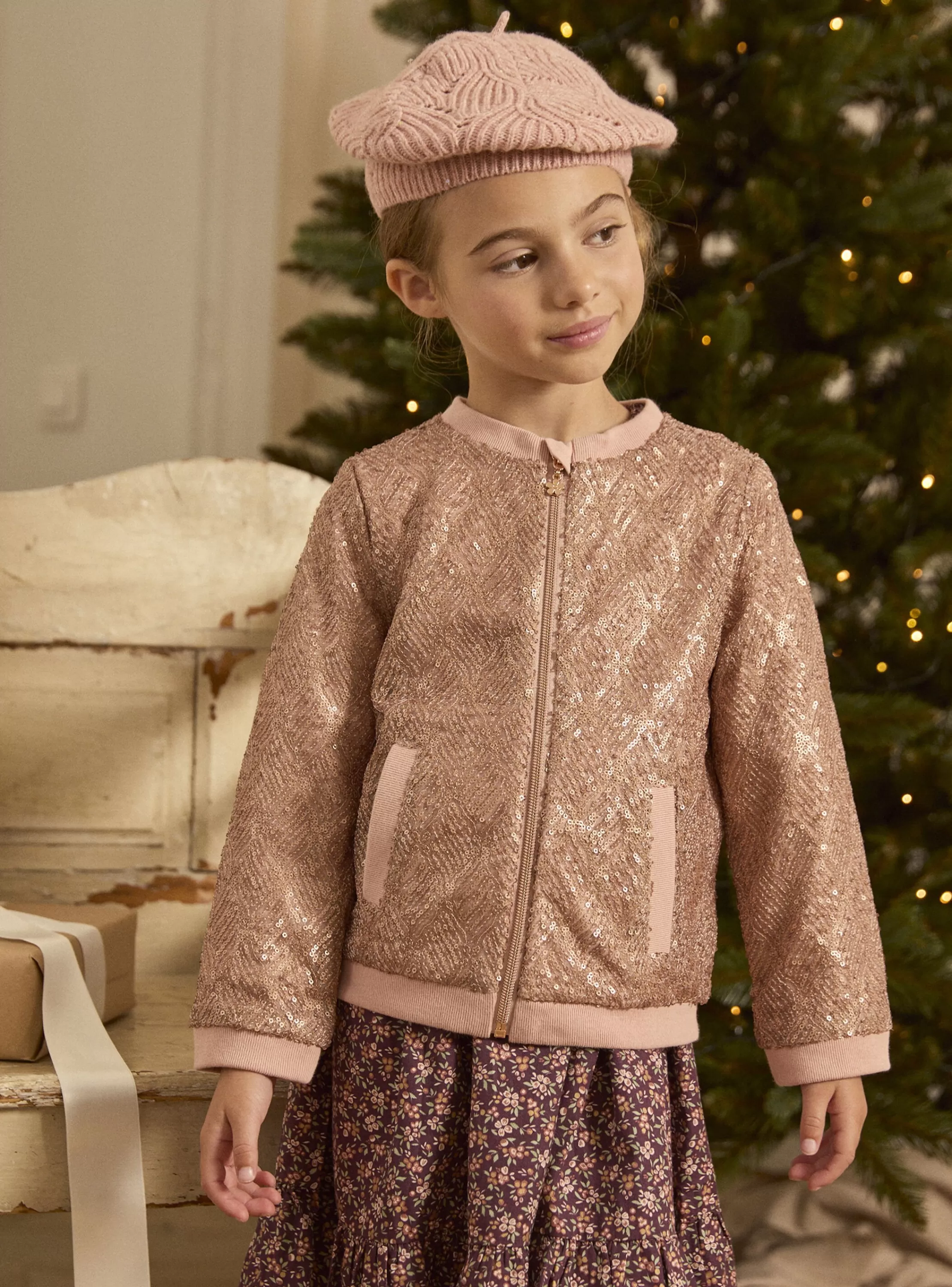 Cheap Sergent Major Veste à sequins